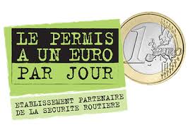 permis à 1€ par jour
